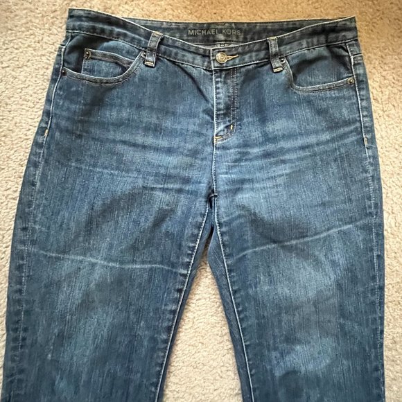 Michael Kors Womens Boot Cut Jeans 8 - Picture 2 of 9
